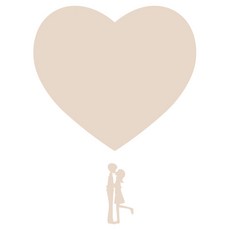 Coo 居家裝飾 壓克力黏貼式留言板 MO 98 米色