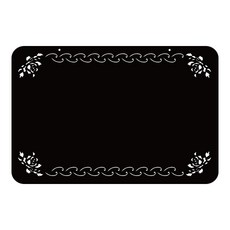 家居裝飾壓克力備忘錄版 MO79 掛勾型 黑色