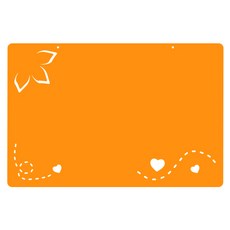 COO 居家裝飾壓克力便條板 MO 80 掛式 橘色