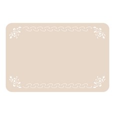 家居裝飾壓克力備忘錄版 MO79 黏貼式 米白色