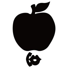 Ku 家居裝飾壓克力留言板 MO 100 黏貼式 黑色