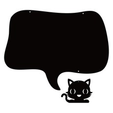 家居裝飾壓克力備忘錄版 MO83 掛勾型 黑色