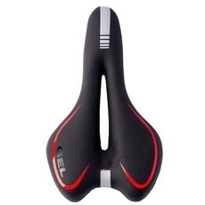 make speed 中空軌道式避震座墊, 紅色, 1個