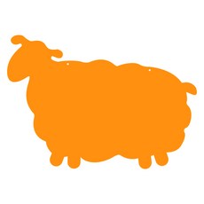 家居裝飾壓克力備忘錄版 MO76 掛勾型 橙色