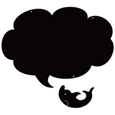 Coo 家居裝飾 壓克力留言板 MO 99 懸掛式 黑色