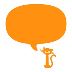 Coo 家居裝飾壓克力便條板 MO 85 黏貼式 橘色