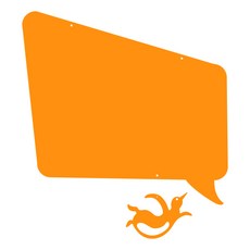 家居裝飾壓克力備忘錄版 MO82 掛勾型 橙色