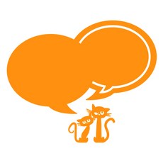 Coo 家居裝飾壓克力便條板 MO 97 黏貼式 橘色