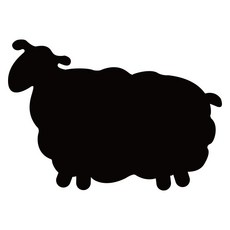 Koo 家居裝飾壓克力備忘板 MO 76 黏貼式 黑色