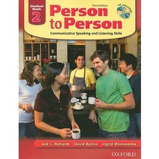 Person to Person 2 Student Book: Communicative Speaking and Listening Skills [With CDROM] Paperback, Oxford University Press, USA
