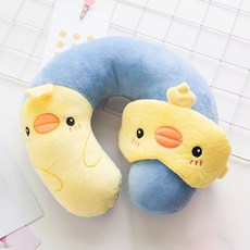 D.M Corporation I love home角色眼罩+頸枕, 小雞