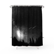 VIZUAL FACTORY 浴簾森林之夜 1500 x 1800 毫米, 1個
