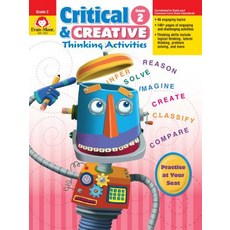 Critical & Creative Thinking ACT Grade 2 Paperback, Evan Moor Educational Publishers