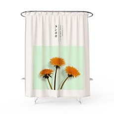 VIZUAL FACTORY 蒲公英 1500 x 1800 mm 用於浴簾 kiree, 1個