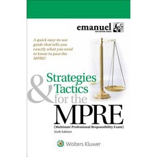 Strategies & Tactics for the Mpre: (Multistate Professional Responsibility Exam) Paperback, Aspen Publishers