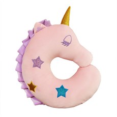 DM Corporation I Love Home 獨角獸頸枕, 粉紅色