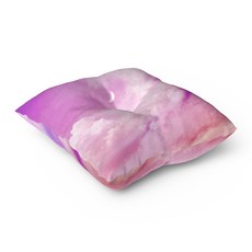 VIZUAL FACTORY 星空圖案方形靠墊, 粉色的