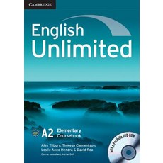 English Unlimited Elementary Coursebook with E-Portfolio Hardcover, Cambridge University Press