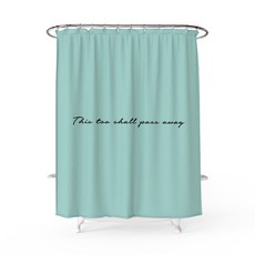 VIZUAL FACTORY 浴簾將通過 1500 x 1800 毫米, 1個