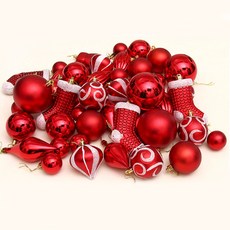 甜蜜生活聖誕套餐裝飾套組, 紅色的