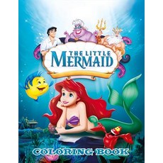 The Little Mermaid Coloring Book Paperback, Createspace Independent Publishing Platform