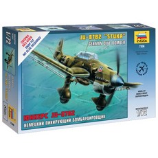 ZVEZDA 塑料模型 1/72 Ju87B2 Stuka New Tool-2015, 1套