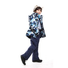 童款防水聚酯纖維保暖鋪棉長褲