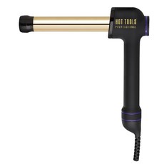 HOT TOOLS Curlbar24K黃金溫控計時電棒捲 25mm, HTCURL 1181KR, 金色 黑色