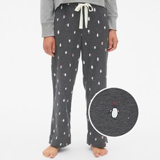 갭 여성용 드리머 프린트 플란넬 팬츠