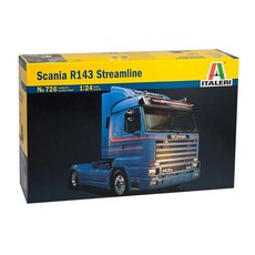 Itarelli 1/24 Scania Stremline R143 塑料模型組裝和噴漆, 1套