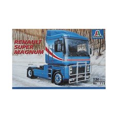 Itarelli 1/24 RENAULT SUPER MAGNUM 塑料模型組裝和噴漆, 1套