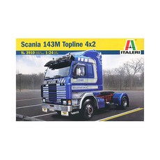 Itarelli 1/24 SCANIA 143M TOPLINE 4 x 2 塑料模型組裝和噴漆, 1套