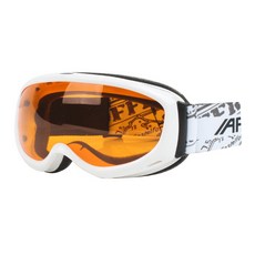 어라이즈 안경병용 싱글렌즈 스키 보드 고글 AWFG020, WHITE, 1개