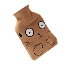 家用可拆式圖案熱敷袋 水獺款 350ml, 1個