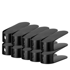 MYROOM 鞋架黑色, 10片