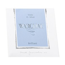 WARCHAL 輝煌D銀小提琴弦組球型, 900SB, 單色