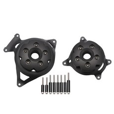 DL 모터사이클 튜닝 부품 가와사키 Z800 13~16년형 호환 엔진 보호 사이드 커버 BK, 1개