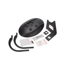 DL 모터사이클 튜닝 부품 베넬리600 호환 리어 머드가드 BK, 1세트