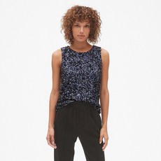 갭 여성 민소매 시퀸 탑 블라우스