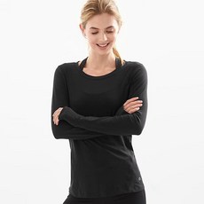 갭 여성용 갭피트 브리스 긴팔 티셔츠