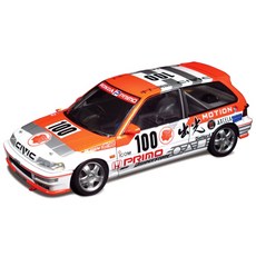 SkyNet BEEMAX No 19 Honda Civic EF9 Gr A 91 模型玩具鑄造模型, 混色