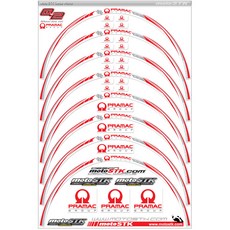 스텝원 모토스티커 Q2 휠스티커, 프라막, 1세트