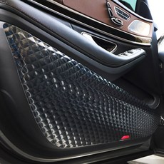 VIP 豪華壓紋亮皮車門保護套 黑色, 現代, 新Sportage 05~09