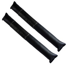車用座椅防漏條 2入+防漏條套 2入 QM6, 黑色