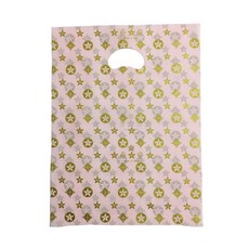 팩스타 펀칭 비닐 포장봉투 가로 25cm x 세로 35cm PE25, 핑크AA, 50개입