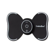 바나나빌딩 EMS 미니마사지기 저주파마사지기, AM01, 블랙