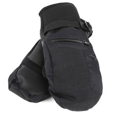 YKEY 男士啞光滑雪手套 SG-1400, 黑色的