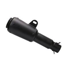 DL 모터사이클 튜닝 부품 공용 스테인리스 SC 대형 배기파이프 BK, 1개