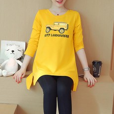 씨엔티 임부복 긴소매 티셔츠 BC055