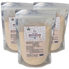 애트모닝 찰보리 흰강낭콩 미숫가루 선식, 300g, 3개
